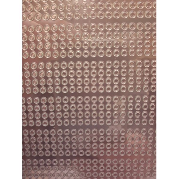  LeCreaDesign Lys lilla prikker blanke