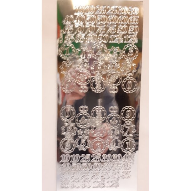  Blank s�lv tal 10 25 m.m.