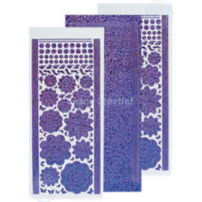 Mirror flowers purple
