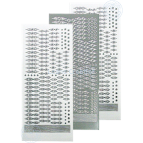 619203H Mirror silver motiver