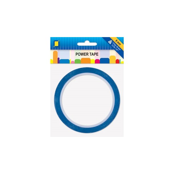 Power tape klar 6mmX10m