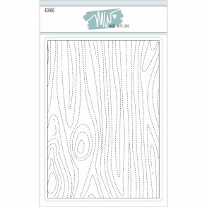 Made With Love Woodgrain Background dies