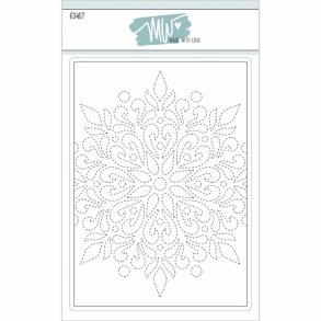 Made With Love Mandala Background dies