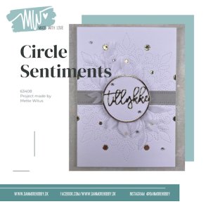  Made With Love Circle Setiments dies