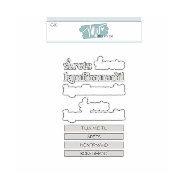 Made with love die �rets konfirmand og tekster
