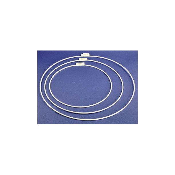 66948D Hvid metalring 12mm