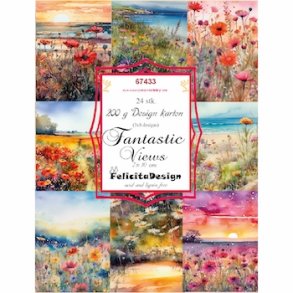 Toppers Fantastic views 24 stk 7x10cm 200g