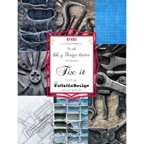  Design Toppers Fix it 24 stk 7x10cm 200g