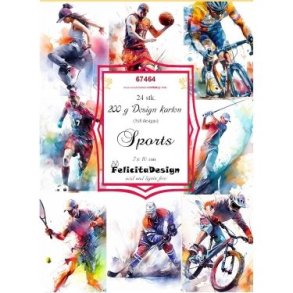 Toppers Sports 24 stk 7x10cm 200g