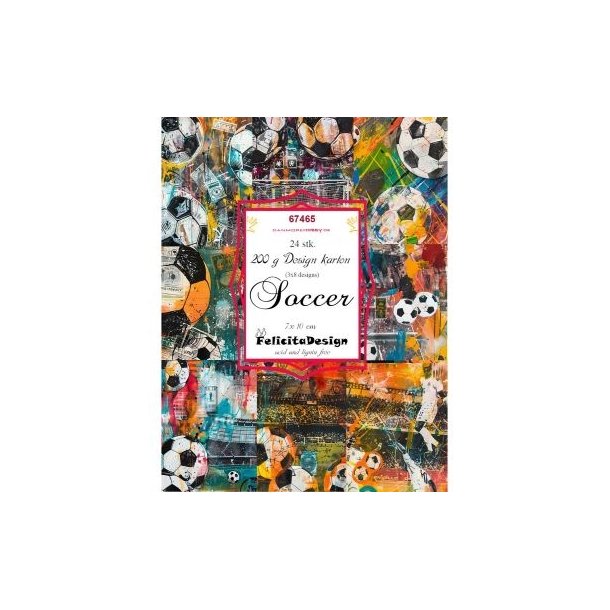 Toppers Soccer 24stk 7x10cm 200g
