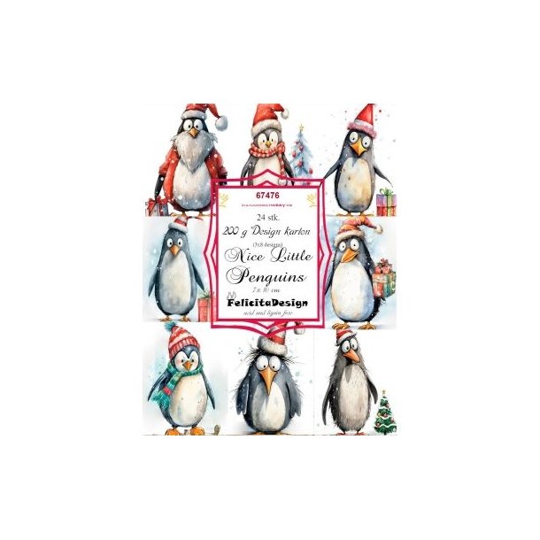 Toppers  Nice little penguins 24 atk 7x10cm 200g