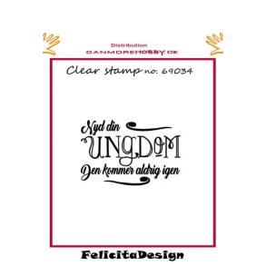 Felicita Design Stempel Nyd din ungdom 