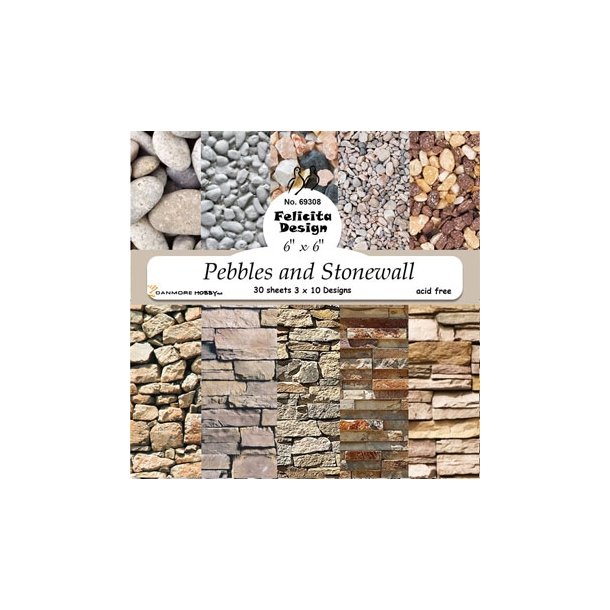  Felicita Design Sten og mursten 15,5x15,5cm 3x10 design 200g