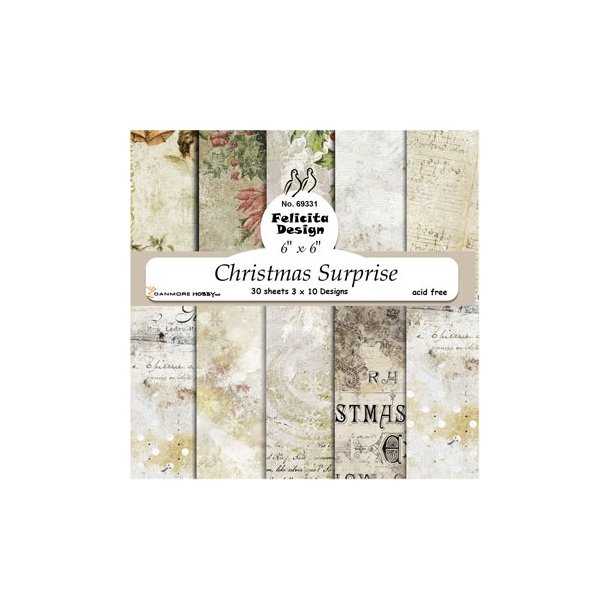  Felicita Design Christmas surprise 3x10 design 15x15 cm 200g