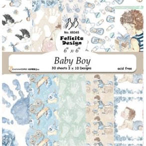  Felicita Design Baby Boy 15x15cm 3x10 design 200g