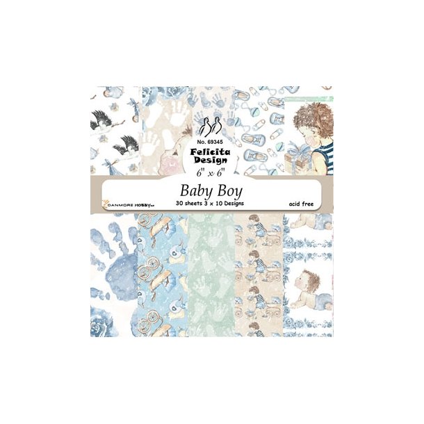  Felicita Design Baby Boy 15x15cm 3x10 design 200g