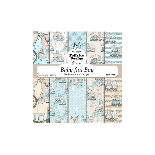  Felicita Design Baby fun Boy 15x15cm 3x10 dsign 200g