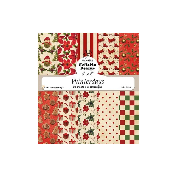  Felicita Design Winterdays 3x10 desing 15x15cm 200g