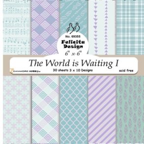  Felicita Design Ark The world os waiting 1 15x15cm 3x10 ark 200g