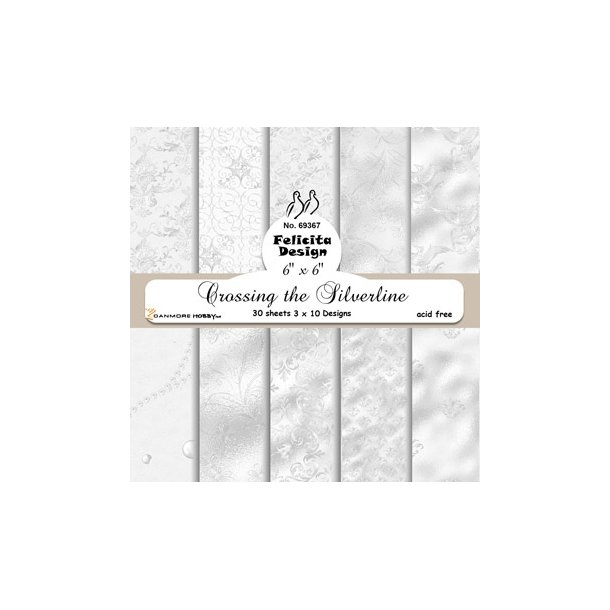 Felicita Design Crossing the silverline 3x10 design 15x15cm 200g