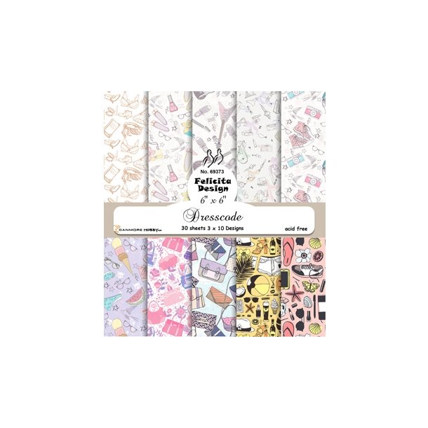 Felicita Design Dresscode 3x10design 15x15cm 200g