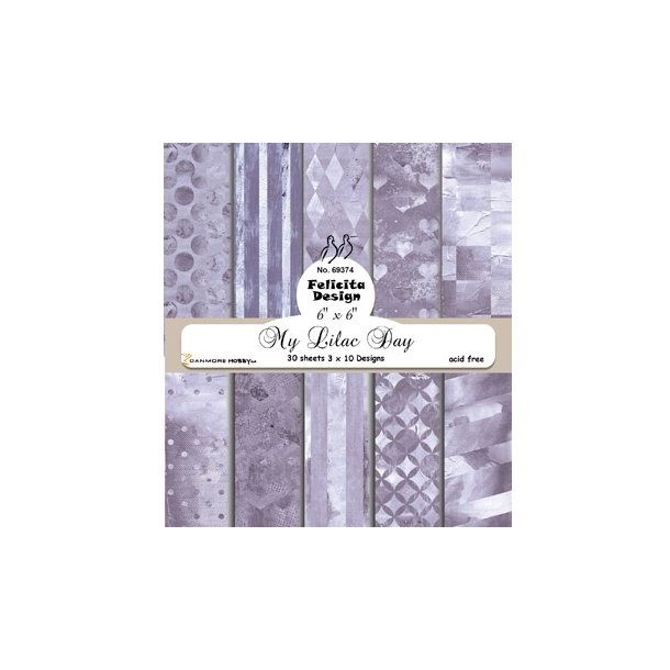 Felicita Design My lilac day 3x10design 15x15cm 200g