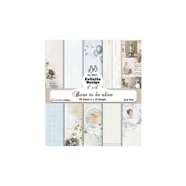 Felicita Design Born to be alive 3x10design 15x15cm 200g