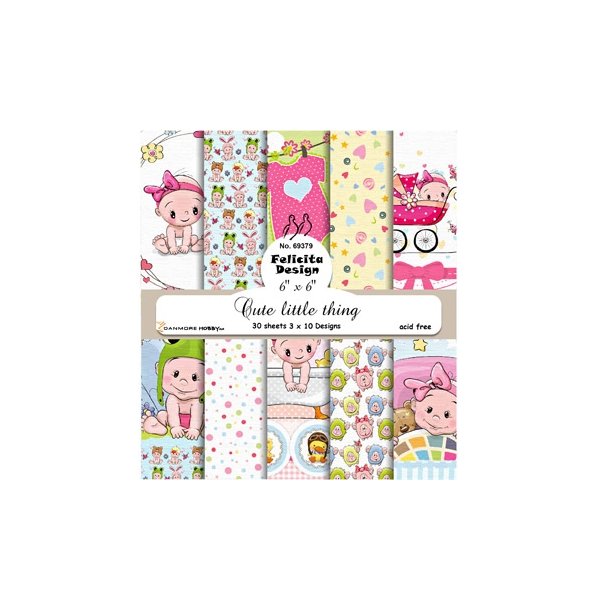 Felicita Design Cute little thing 3x10design 15x15cm 200g