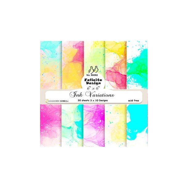 Felicita Design Ink variations 3x10 design 15x15cm 200g