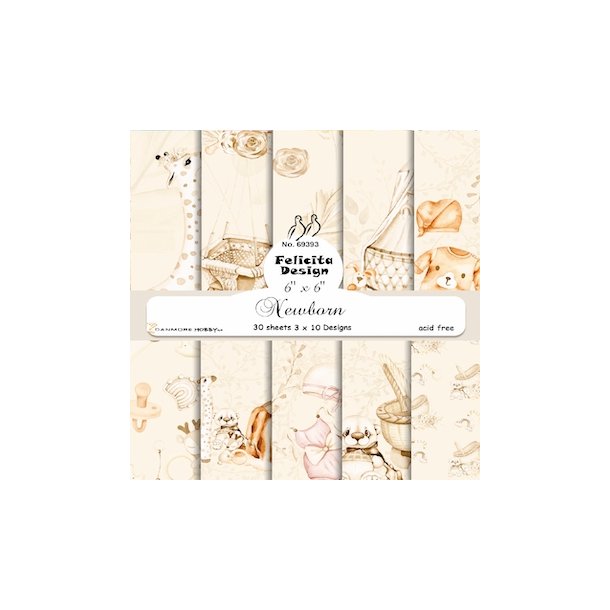 Felicita Design Newborn 3x10design 15x15cm 200g