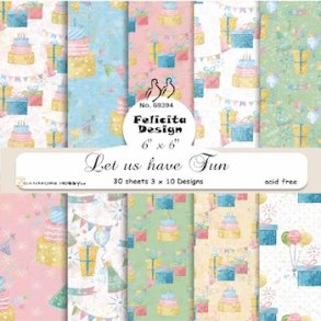 Felicita Design Let us have fun 3x10design 15x15cm 200g