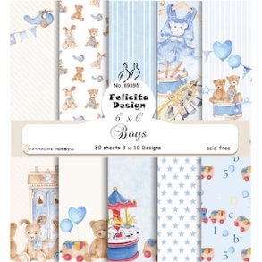 Felicita Design Boys 3x10design 15x15cm 200g