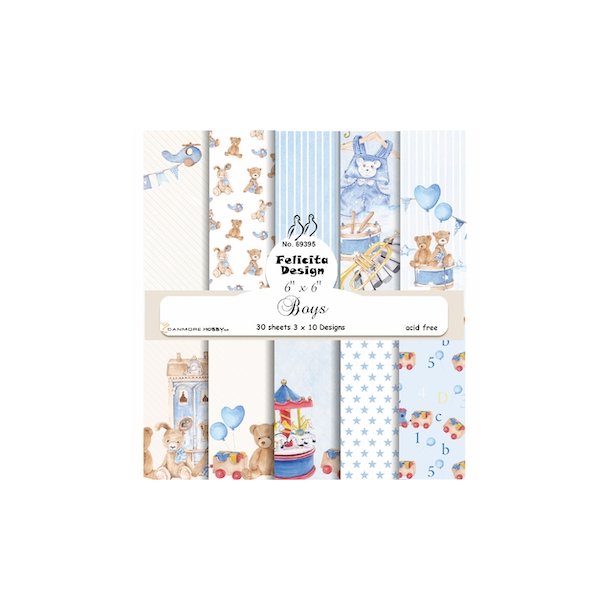 Felicita Design Boys 3x10design 15x15cm 200g