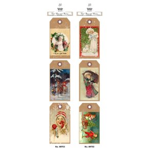 Felicita Design Gave/manilla m�rker nostalgi 6x2 design 4,2x8,3cm