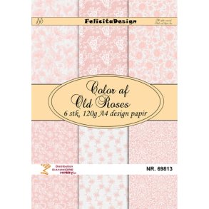  Felicita Design A4 Color of old roses 6 stk 120g