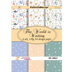 Felicita Design The world is waiting 3 6 stk A4 120g