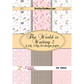 Felicita Design The world is waiting 2 A4 6stk 120g