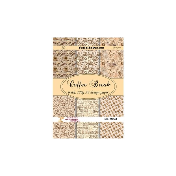 Felicita Design Coffee break 6 ark A4 120g