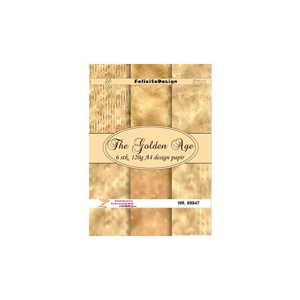 Felicita Design The golden age A4 6 ark 120g