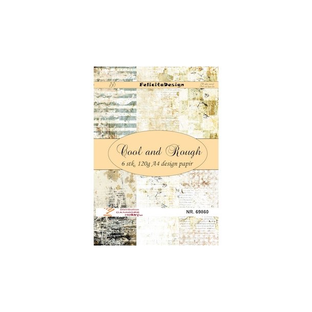 Felicita Design Cool and Rough A4 6 ark 120g