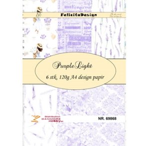 Felicita Design Purple light A4 6 stk 120g