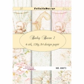 Felicita Design Baby Born 2 A4 6 stk 120g