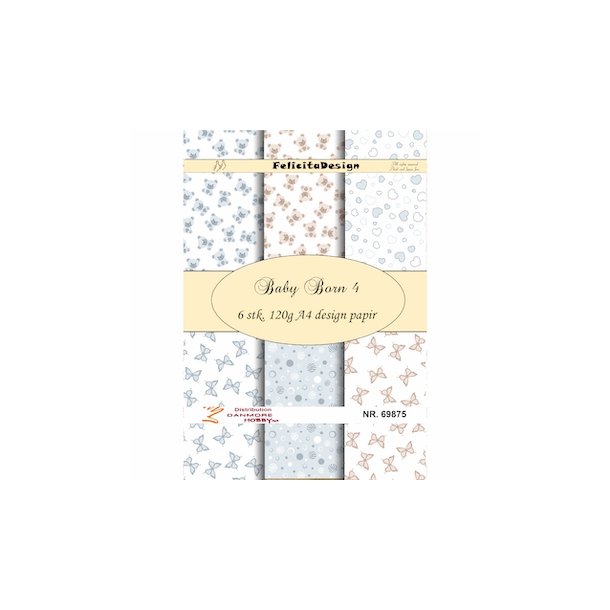 Felicita Design Baby Born 4 6 stk 120g