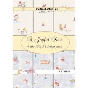 Felicita Design A4 A jouful time 6 stk 120g