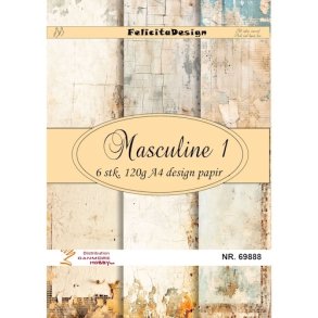 Felicita Design A4 Masculine 1 6 stk 120g
