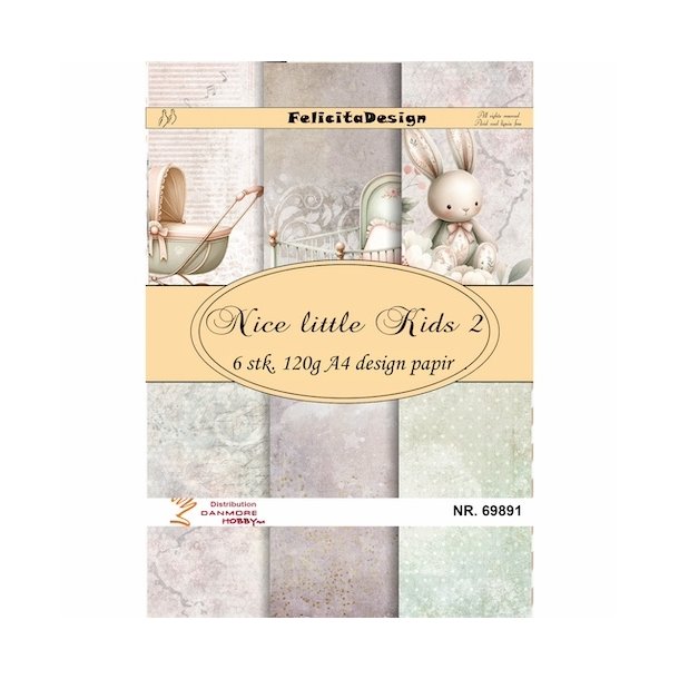 Felicita Design Nice little kids 2 A4 6 stk 120g