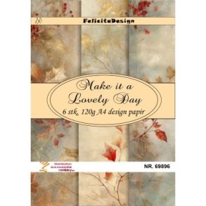Felicita Design A4 Make it a lovley day 6 stk 120g