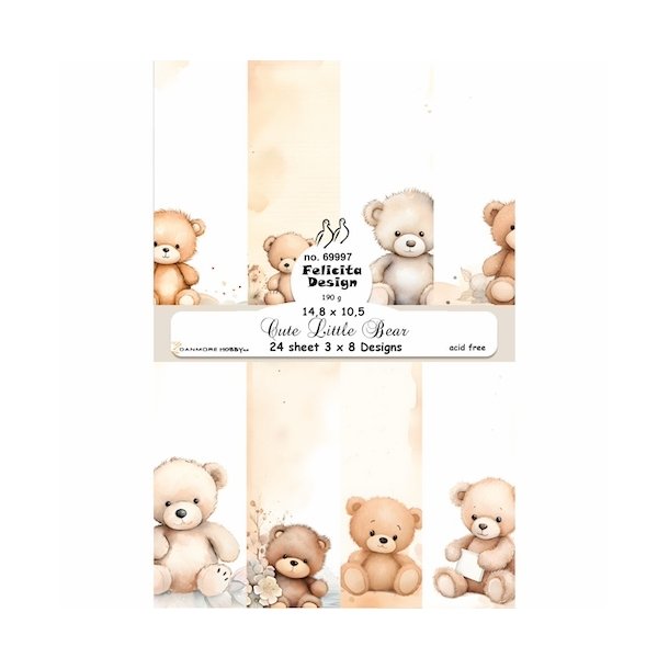 Felicita Design Cards Nursery foom for boys and girls A6 3x8design 14,8x10,5cm 200g