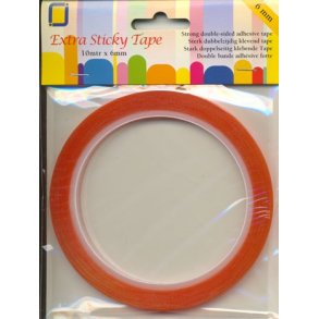 6 mm Power tape dobbeltkl�bende 10 m
