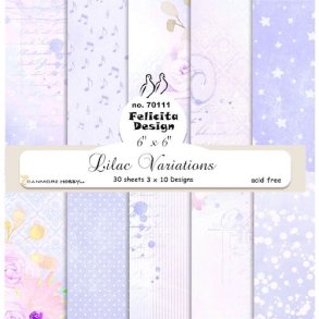 Felicita Design Lilac variations 3x10design 15x15cm 200g